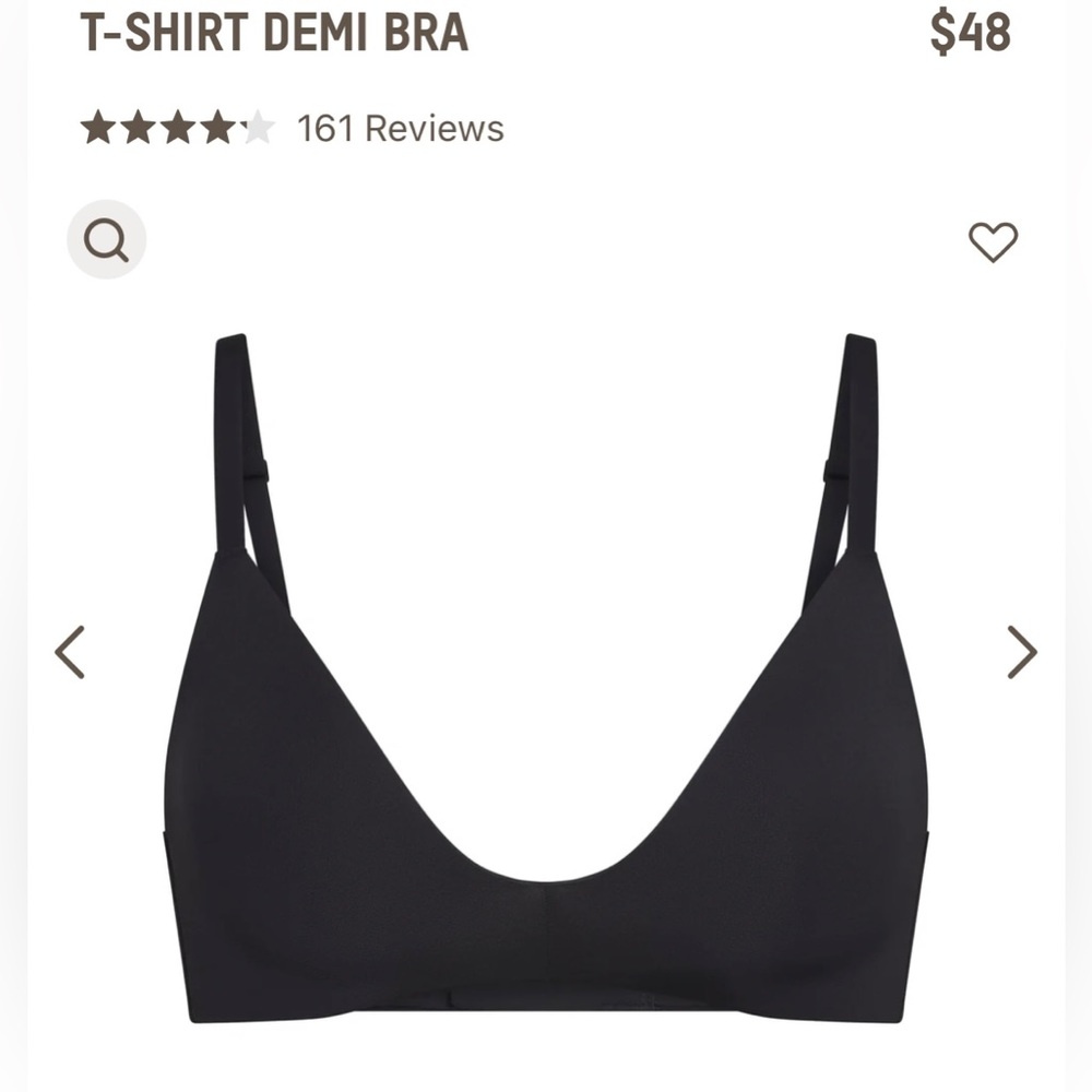 SKIMS T-shirt Demi Bra